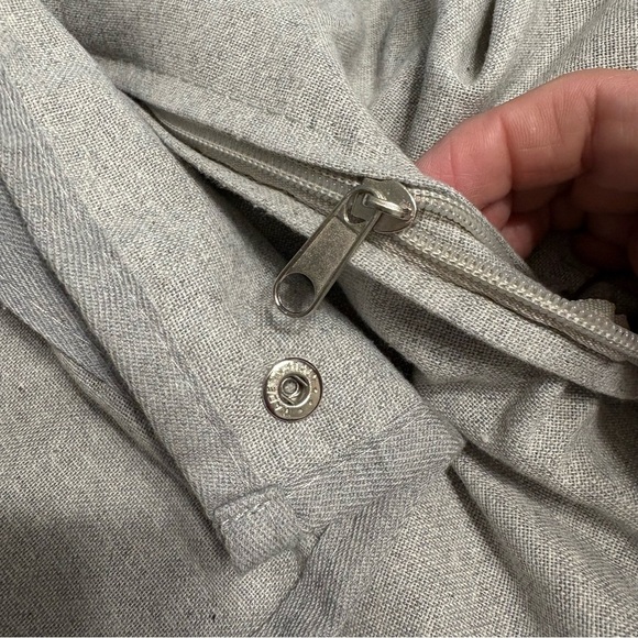 Brunello Cucinelli Gray Garment Bag Travel Sleeve Protective Folding Suit Dress - Picture 4 of 7